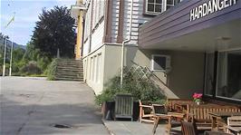 Lofthus Youth Hostel, otherwise known as Hardanger Folkehøgskule for most of the year, 20.7 miles from Odda Guest House